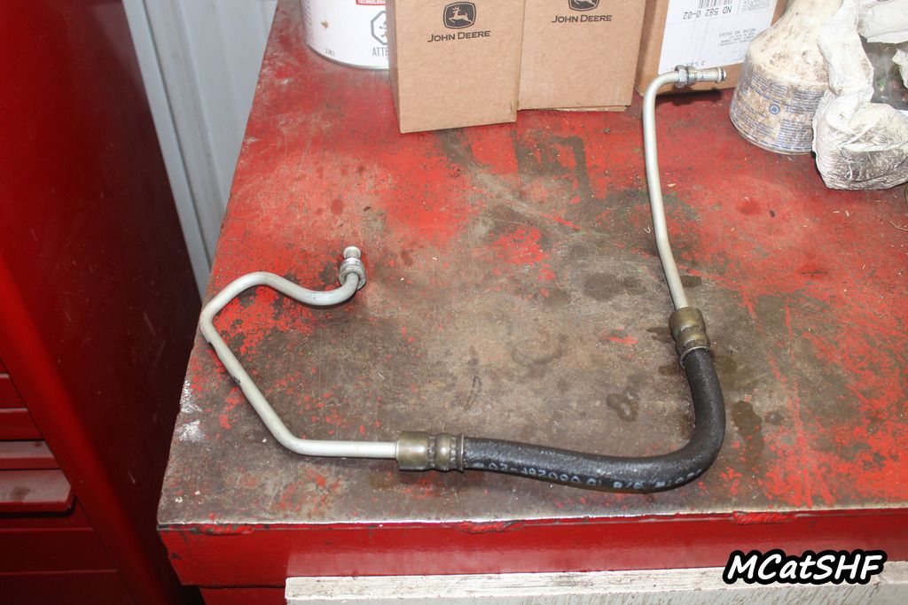 Power Steering Hose Repair. (4 Pics) The Combine Forum
